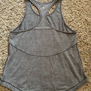 lululemon athletica Gray Fitted Sleeveless Tank